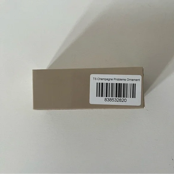 NWT Taylor Swift Champagne Problems Ornament - Picture 3 of 11